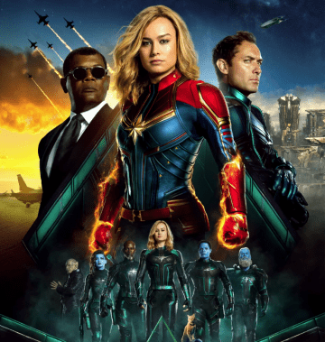 Вышел новый тизер «Капитана Марвел»