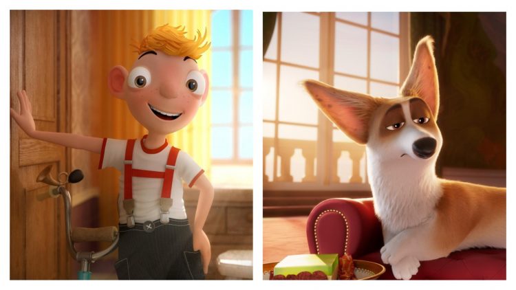 Хвостатая милота против чужого мальчика