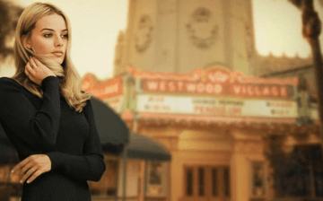 Новый постер «Однажды в Голливуде» с Марго Робби