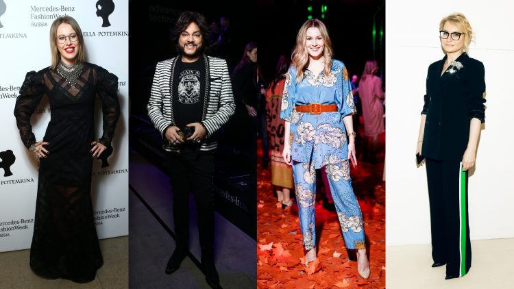 Ксения Собчак, Филипп Киркоров, Мария Кожевникова, Эвелина Хромченко и другие звезды на Российской неделе моды