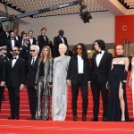 Bill Murray, guest, Director Jim Jarmusch, Sara Driver, Tilda Swinton, Luka Sabbat, Adam Driver, Selena Gomez and Chloe Sevigny attend the opening ceremony and screening of The Dead Don't Die during the 72nd annual Cannes Film Festival on May 14, 2019 in Cannes,