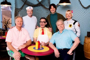 Первые фото со съемок игрового «Губки Боба»