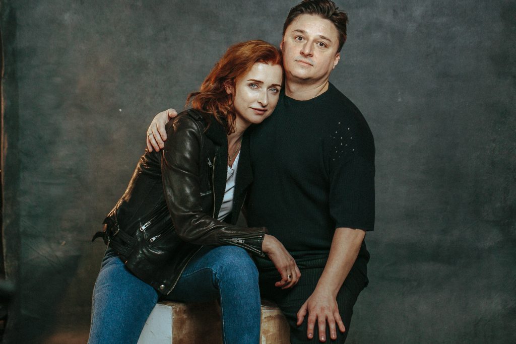 Максим Лагашкин с супругой Екатериной Стуловой
