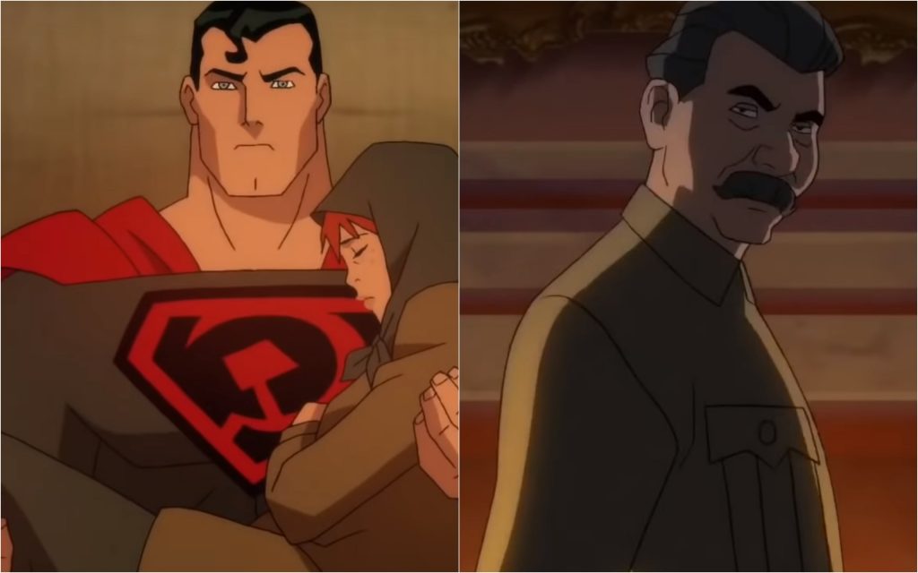 Сталин и Человек из Стали: Трейлер мультфильма «Красный сын» про Супермена из СССР