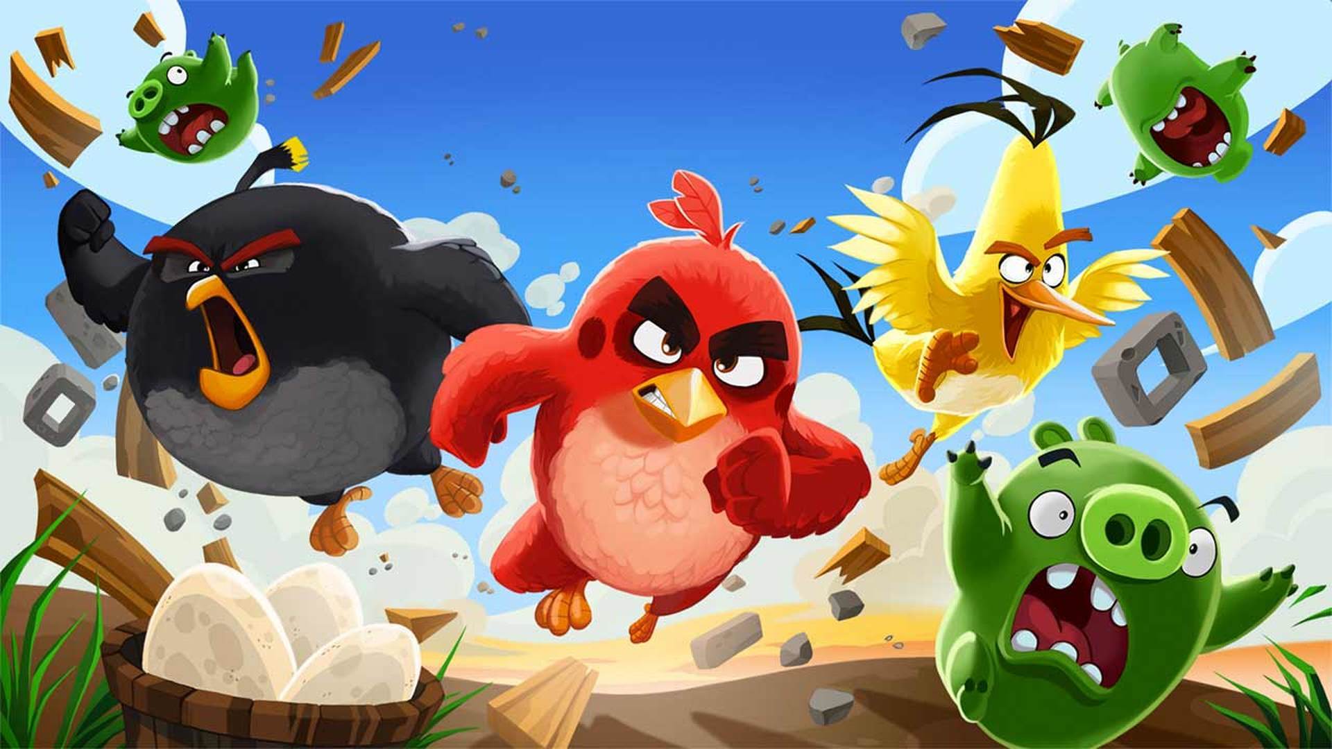 Популярная игра Angry Birds станет сериалом