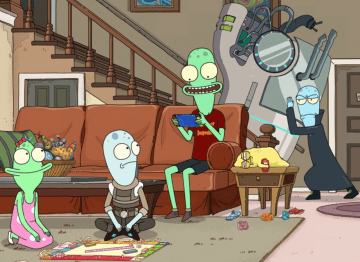 Человеческий быт инопланетян в первом трейлере мультсериала от создателей «Рика и Морти»