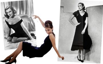 Не только Одри Хепберн: Легендарные кинодивы в черных платьях