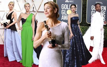 Декольте, перья и шлейфы: 15 лучших нарядов звезд