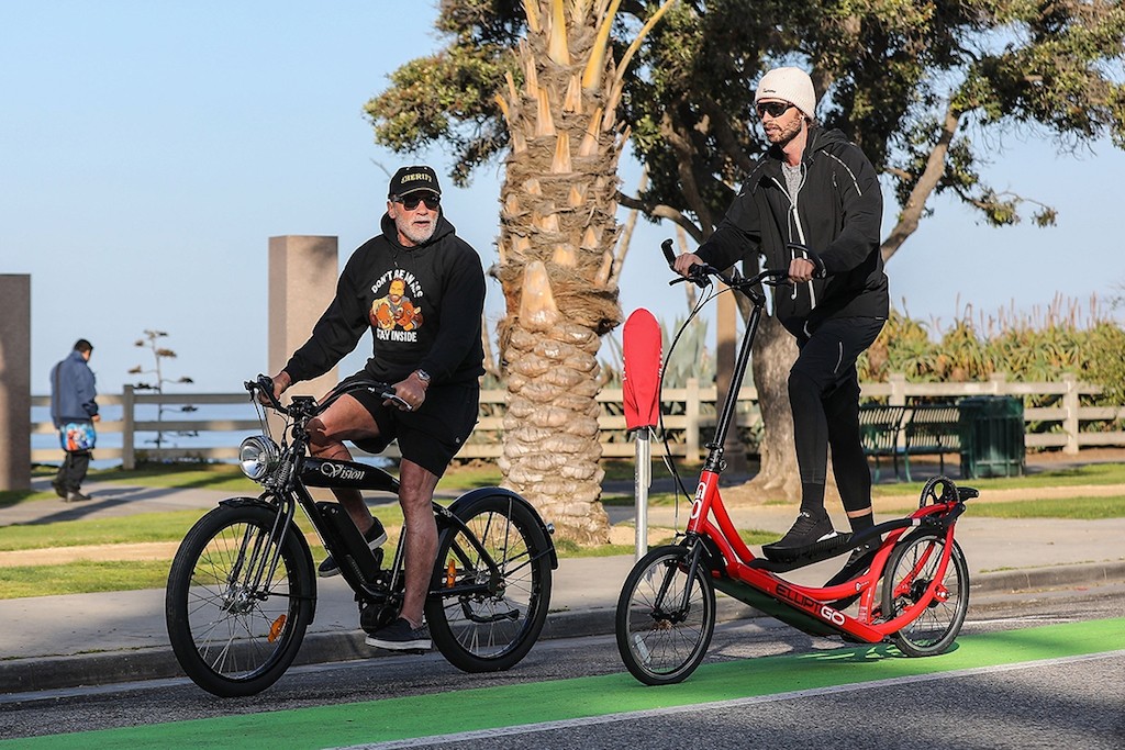 Арнольд и Патрик Шварценеггеры