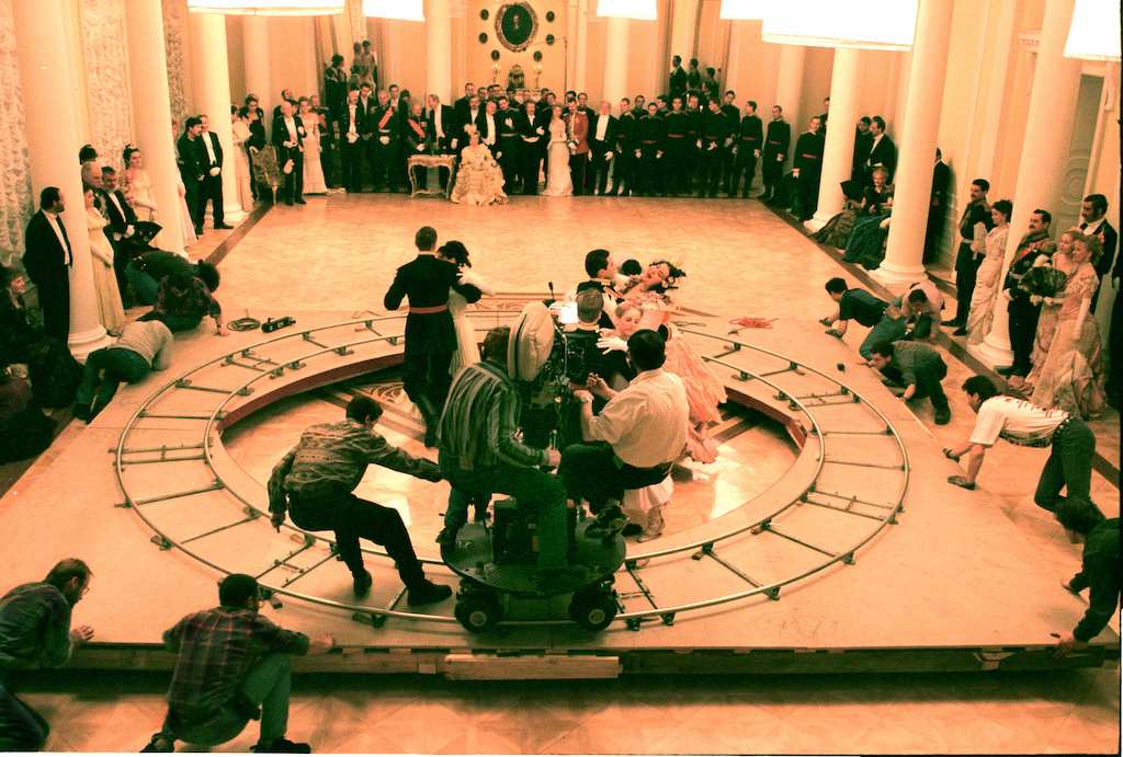 Съемки «Сибирский цирюльник» сцена бала