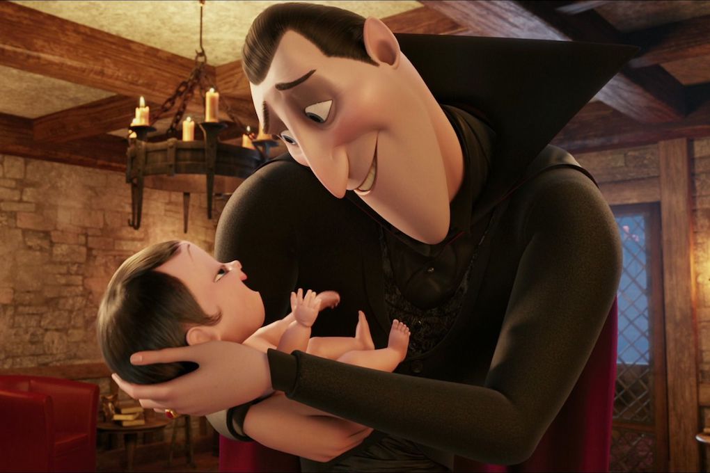 Дракула - кадр из мультфильма «Монстры на каникулах» (2012)