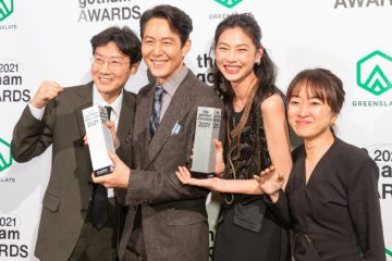 Звезды «Игры в кальмара» приехали в Нью-Йорк за наградами