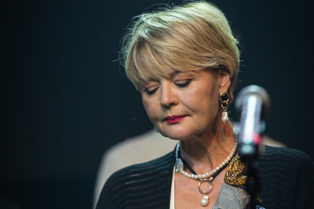 Юлия Меньшова на премии «Легенды Тавриды»