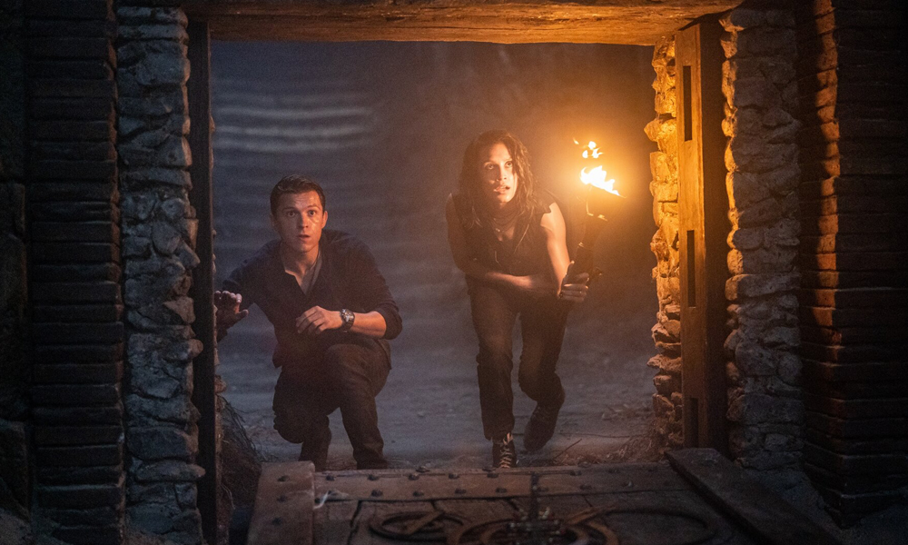 Том Холланд и София Тейлор Али в фильме «Анчартед: На картах не значится»