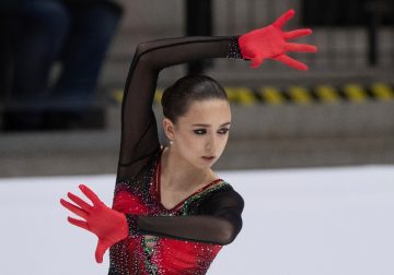 Камила Валиева сумела справиться с волнением несмотря на скандал