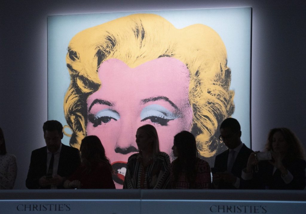 Портрет Мэрилин Монро стал самым дорогим произведением американского искусства