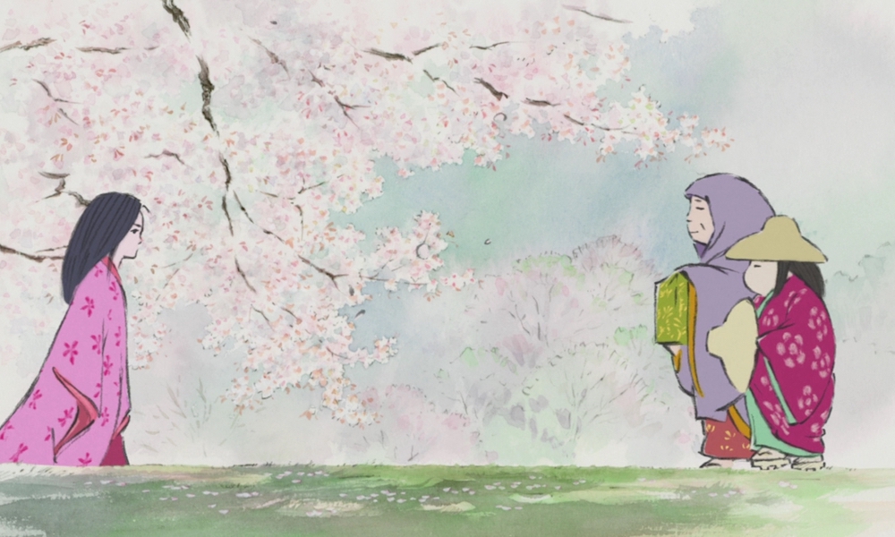 Необычные мультфильмы. «Сказание о принцессе Кагуя»