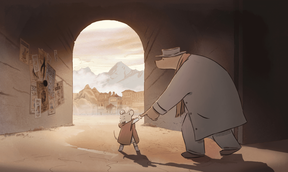 Кадр из мультфильма «Эрнест и Селестина: Новые приключения»