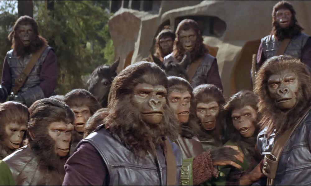 Кадр из фильма "Планета обезьян"
