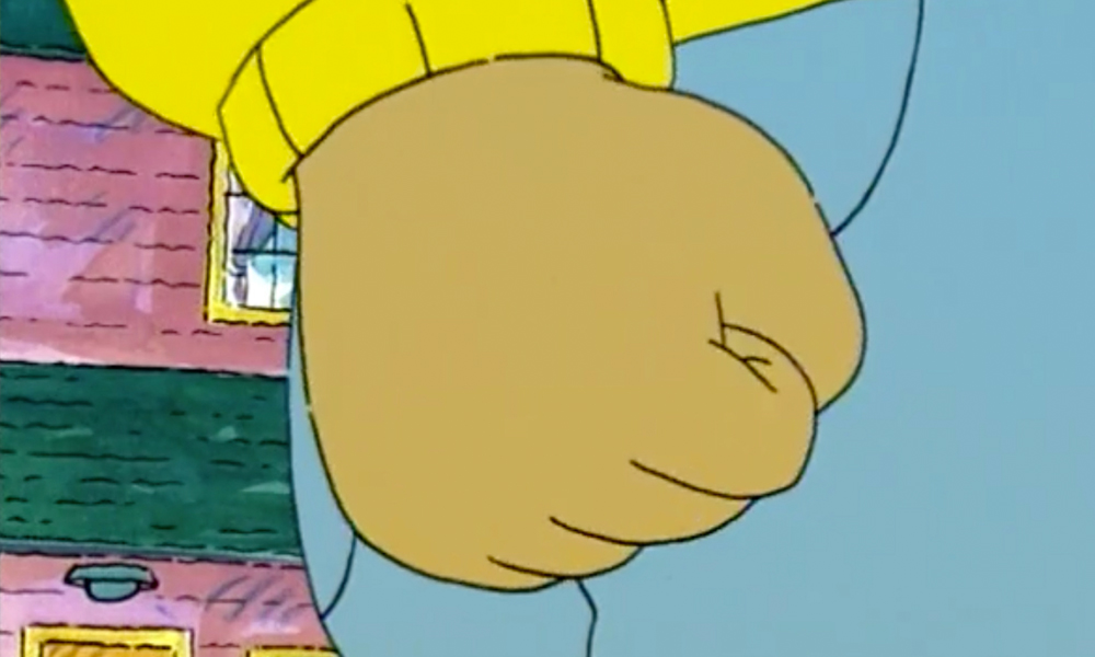 Arthur's fist