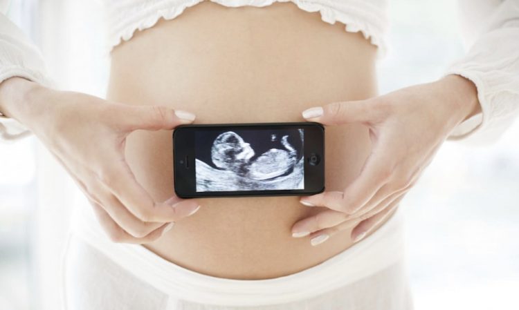 Первое кино еще до рождения малыша