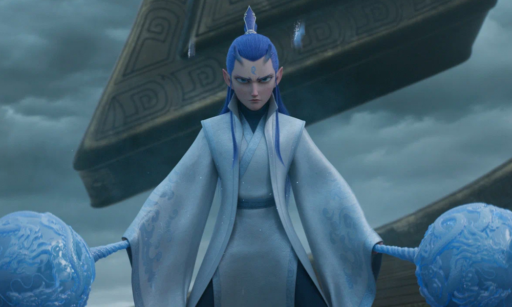 «Нэчжа побеждает Царя драконов»