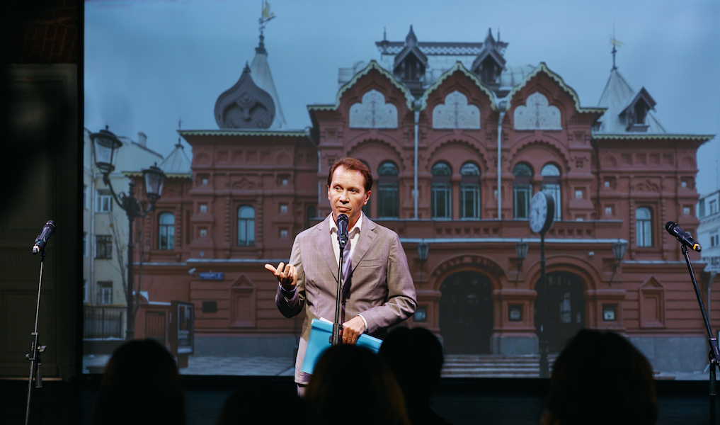 Евгений Миронов награжден медалью Александра Островского