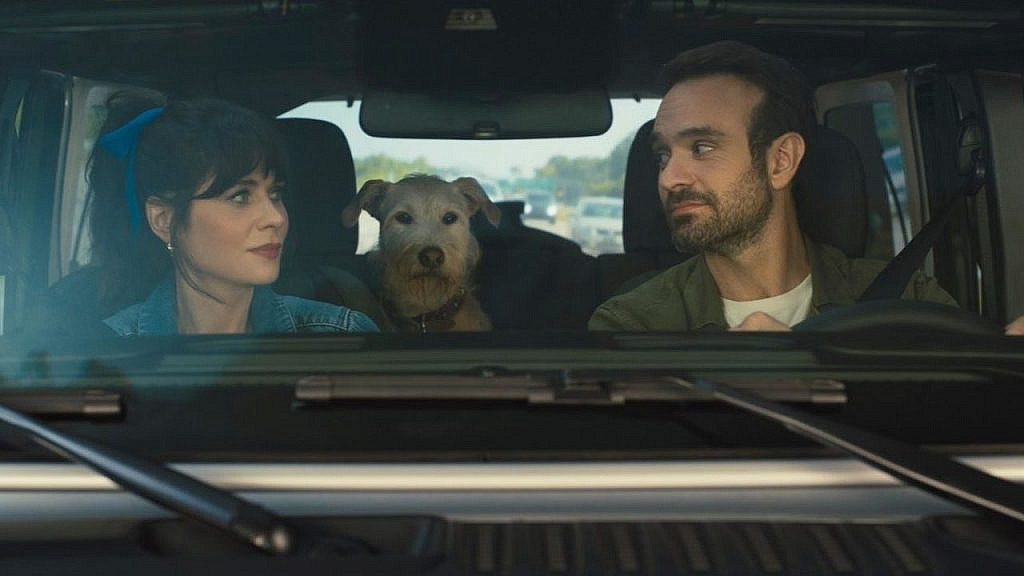 «Мерв»: Зои Дешанель и Чарли Кокс лечат собачью депрессию на Рождество